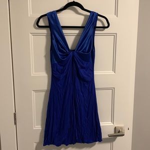 Blue dress